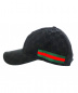 GUCCI (グッチ) オリジナルGGウェビングラインキャップ ブラック：34800円