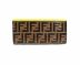 FENDI (フェンディ) レターフラップロングウォレット ブラウン×イエロー サイズ:なし ダブルF　エフィズフェンディ 8N0251-A6CB-199-0294：44800円
