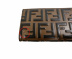 中古・古着 FENDI (フェンディ) レターフラップロングウォレット ブラウン×イエロー サイズ:なし ダブルF　エフィズフェンディ 8N0251-A6CB-199-0294：44800円