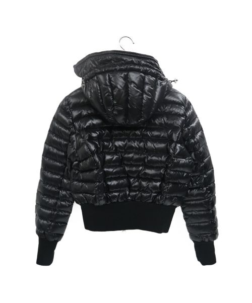 MONCLER（モンクレール）MONCLER (モンクレール) フード付シャイニーダウンジャケット ネイビー サイズ:1の古着・服飾アイテム