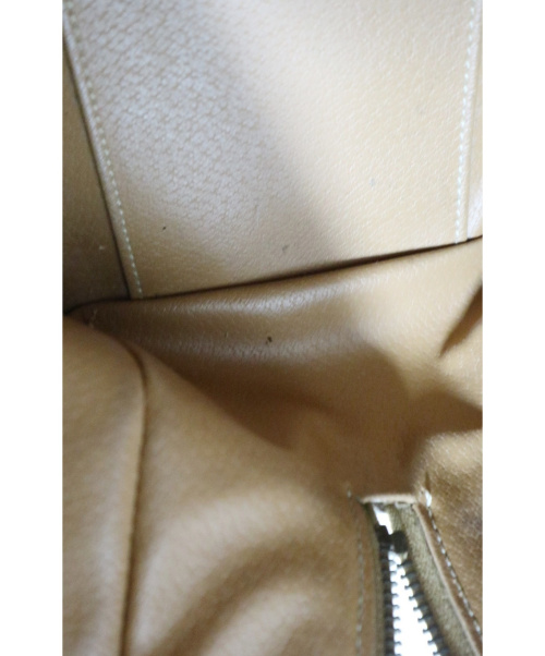 CELINE（セリーヌ）CELINE (セリーヌ) マカダム柄ミニボストンハンドバッグ ブラウン サイズ:下記参照 M12の古着・服飾アイテム