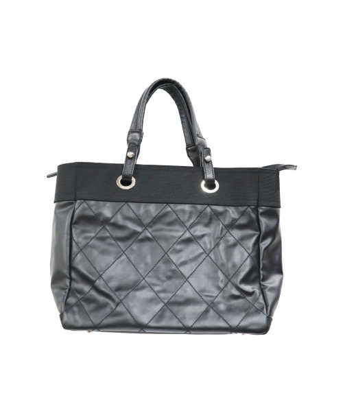 CHANEL（シャネル）CHANEL (シャネル) パリビアリッツトートバッグ ブラック サイズ:下記参照 13329418の古着・服飾アイテム