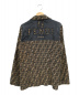 FENDI (フェンディ) ズッカ柄ヴィンテージバックロゴジャケット ブラウン サイズ:不明 OLD FENDI：39800円