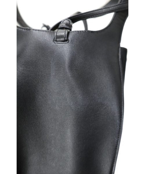 STELLA McCARTNEY（ステラマッカートニー）STELLA McCARTNEY (ステラマッカートニー) PVCステラロゴ2WAYトートバッグ ブラック サイズ:下記参照の古着・服飾アイテム