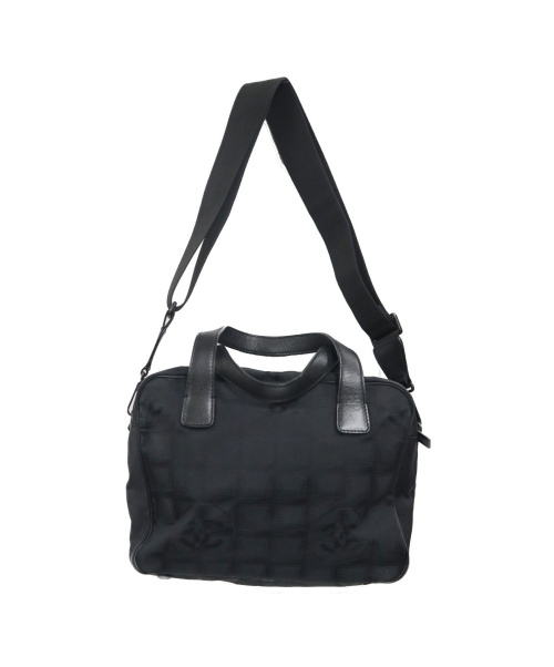 CHANEL（シャネル）CHANEL (シャネル) 2WAYハンドバッグ ブラック サイズ:下記参照 ニュートラベルライン A15973 7352883の古着・服飾アイテム