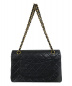CHANEL (シャネル) 90sダブルフラップチェーントートバッグ ブラック サイズ:下記参照 マトラッセ：318000円