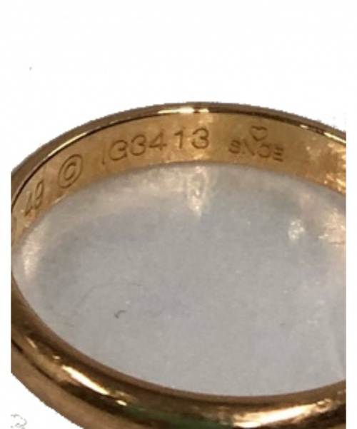 Cartier（カルティエ）Cartier (カルティエ) リング サイズ:下記参照 49 IG3413 K18(750)の古着・服飾アイテム