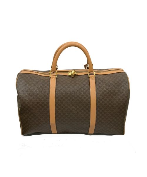 CELINE（セリーヌ）CELINE (セリーヌ) ヴィンテージマカダムボストンバッグ ブラウン サイズ:下記参照 M15/2の古着・服飾アイテム