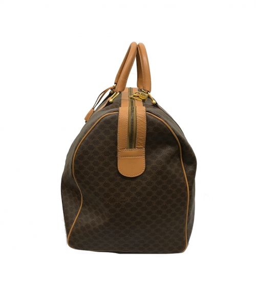 CELINE（セリーヌ）CELINE (セリーヌ) ヴィンテージマカダムボストンバッグ ブラウン サイズ:下記参照 M15/2の古着・服飾アイテム