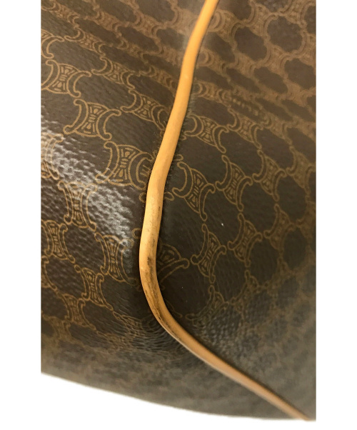 CELINE（セリーヌ）CELINE (セリーヌ) ヴィンテージマカダムボストンバッグ ブラウン サイズ:下記参照 M15/2の古着・服飾アイテム