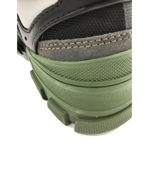 GUCCI（グッチ）GUCCI (グッチ) フラッシュトレックスニーカー グリーン サイズ:6の古着・服飾アイテム