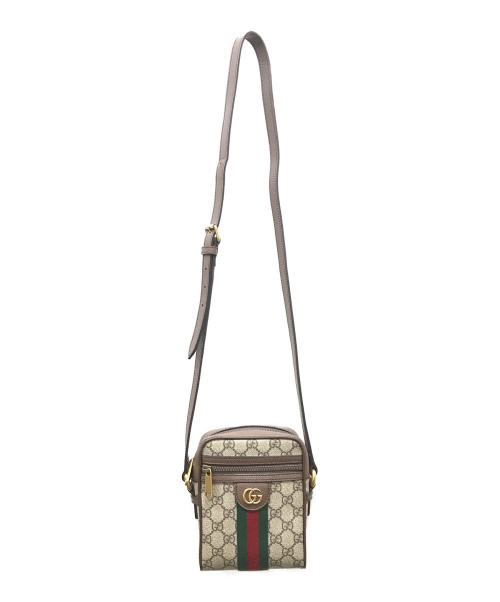 GUCCI（グッチ）GUCCI (グッチ) オフディアGGショルダーバッグ ベージュ サイズ:下記参照の古着・服飾アイテム