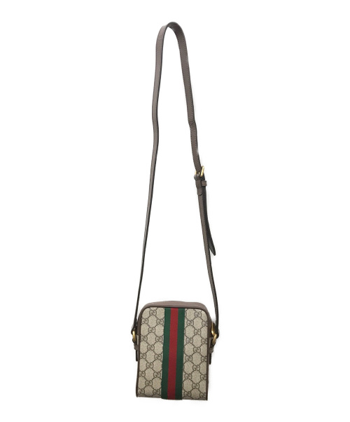 GUCCI（グッチ）GUCCI (グッチ) オフディアGGショルダーバッグ ベージュ サイズ:下記参照の古着・服飾アイテム