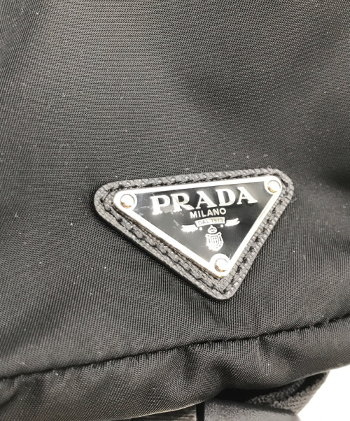 PRADA（プラダ）PRADA (プラダ) ナイロンウエストバッグ ブラック サイズ:下記参照の古着・服飾アイテム