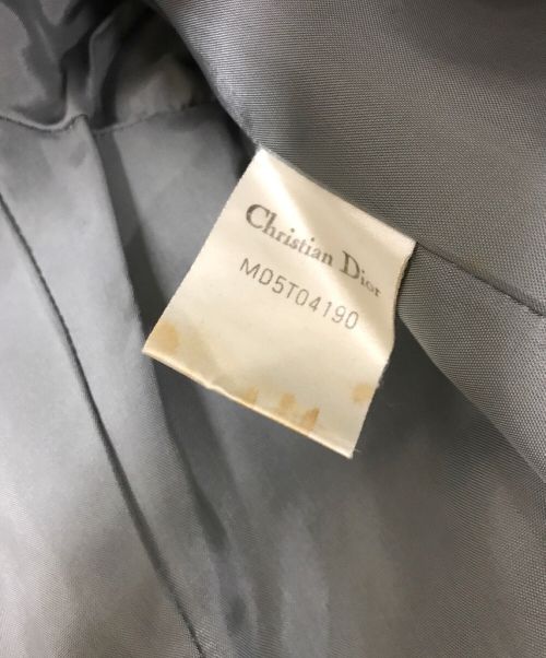 Christian Dior（クリスチャン ディオール）Christian Dior (クリスチャン ディオール) [古着]ヴィンテージウールセットアップジャケット グレー サイズ:9の古着・服飾アイテム