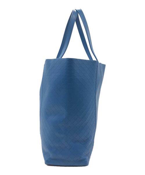 BOTTEGA VENETA（ボッテガベネタ）BOTTEGA VENETA (ボッテガベネタ) イントレッチオミラージュトートバッグ ブルー サイズ:下記参照の古着・服飾アイテム