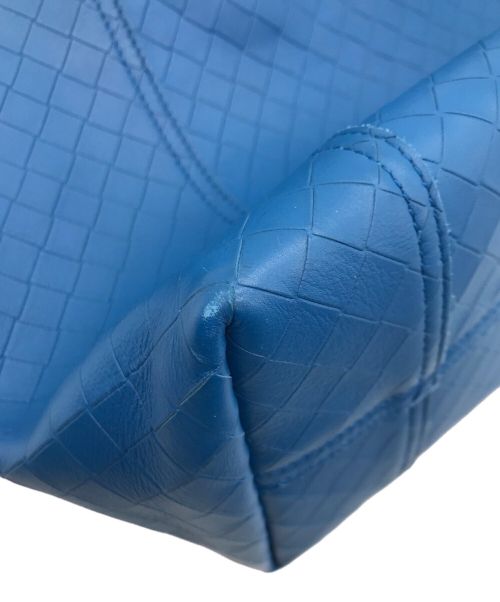 BOTTEGA VENETA（ボッテガベネタ）BOTTEGA VENETA (ボッテガベネタ) イントレッチオミラージュトートバッグ ブルー サイズ:下記参照の古着・服飾アイテム