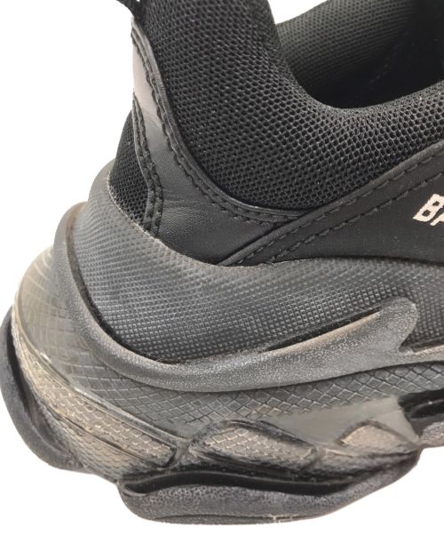 BALENCIAGA（バレンシアガ）BALENCIAGA (バレンシアガ) Triple S Clear Sole ブラック サイズ:UK5の古着・服飾アイテム