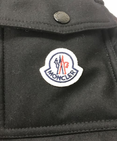 MONCLER（モンクレール）MONCLER (モンクレール) モンジュネーブルダウンジャケット ブラック サイズ:5の古着・服飾アイテム
