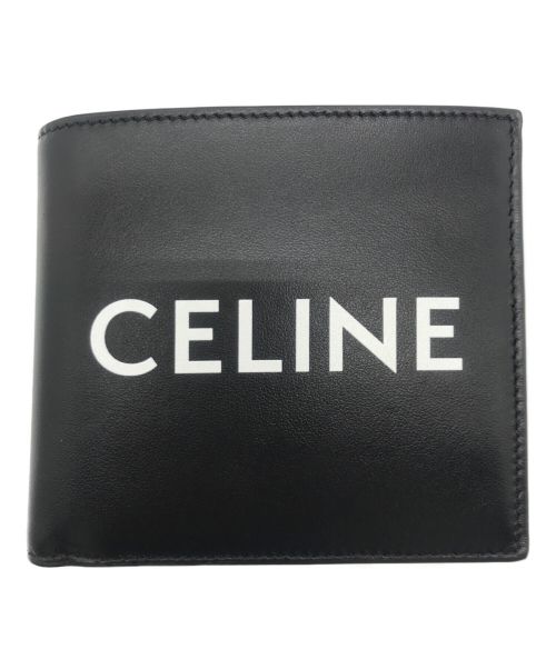 CELINE（セリーヌ）CELINE (セリーヌ) BI-FOLD WALLET WITH COIN ブラック サイズ:-の古着・服飾アイテム