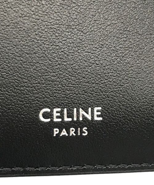 CELINE（セリーヌ）CELINE (セリーヌ) BI-FOLD WALLET WITH COIN ブラック サイズ:-の古着・服飾アイテム