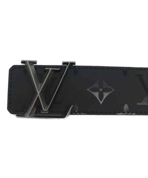 LOUIS VUITTON（ルイ ヴィトン）LOUIS VUITTON (ルイ ヴィトン) サンチュールLVイニシャルベルト ブラック サイズ:100/40の古着・服飾アイテム