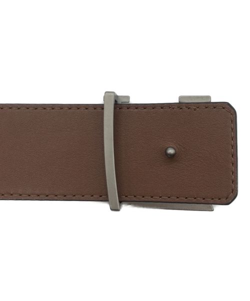 LOUIS VUITTON（ルイ ヴィトン）LOUIS VUITTON (ルイ ヴィトン) サンチュールLVイニシャルベルト ブラック サイズ:100/40の古着・服飾アイテム