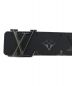 LOUIS VUITTON (ルイ ヴィトン) サンチュールLVイニシャルベルト ブラック サイズ:100/40：49800円