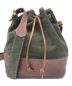 LOEWE（ロエベ）の古着「オールドアナグラムスウェードショルダーバッグ」｜オリーブ
