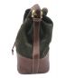 LOEWE (ロエベ) オールドアナグラムスウェードショルダーバッグ オリーブ サイズ:-：17800円