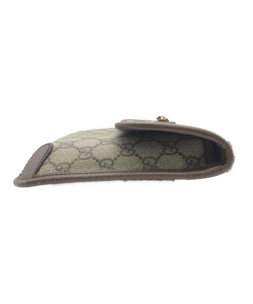 GUCCI（グッチ）GUCCI (グッチ) GGスプリーム ベルトバッグ ベージュ×ブラウンの古着・服飾アイテム