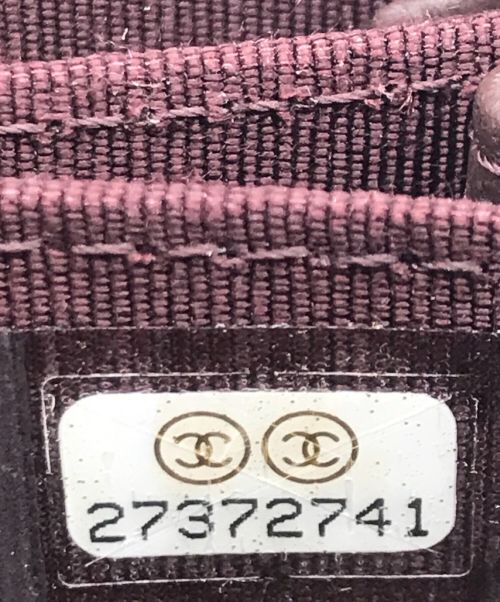 CHANEL（シャネル）CHANEL (シャネル) キャビアスキンコンパクトコインケース ブラックの古着・服飾アイテム