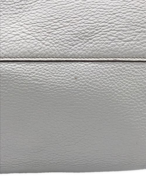 PRADA（プラダ）PRADA (プラダ) レザートートバッグ ホワイト サイズ:-の古着・服飾アイテム