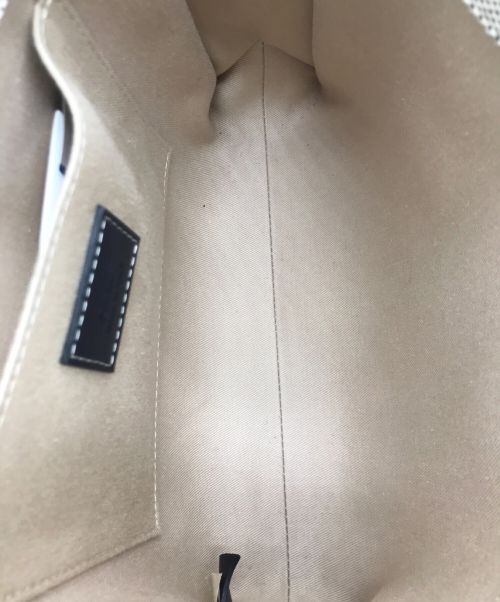 Chloe（クロエ）Chloe (クロエ) WOODYスモールトートバッグ ベージュ×ブラック サイズ:-の古着・服飾アイテム