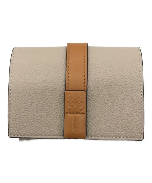 LOEWE（ロエベ）LOEWE (ロエベ) TRIFOLD WALLET ベージュ サイズ:-の古着・服飾アイテム