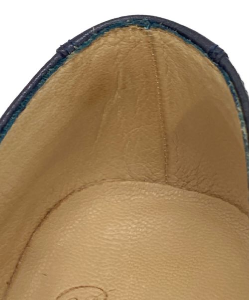 PARABOOT（パラブーツ）PARABOOT (パラブーツ) プレーントゥシューズ ネイビー サイズ:6（25㎝）の古着・服飾アイテム