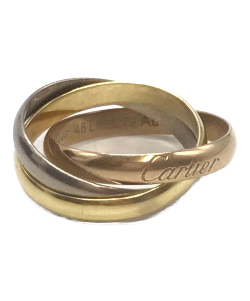Cartier（カルティエ）Cartier (カルティエ) トリニティーリング ゴールド サイズ:-の古着・服飾アイテム