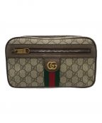 GUCCIグッチ）の古着「オフィディアGG ベルトバッグ」｜ベージュ