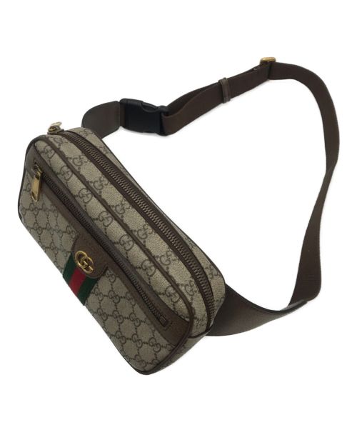 GUCCI（グッチ）GUCCI (グッチ) オフィディアGG ベルトバッグ ベージュの古着・服飾アイテム