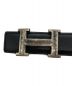HERMES (エルメス) トゥアレグレザーベルト ブラック サイズ:85cm：79800円