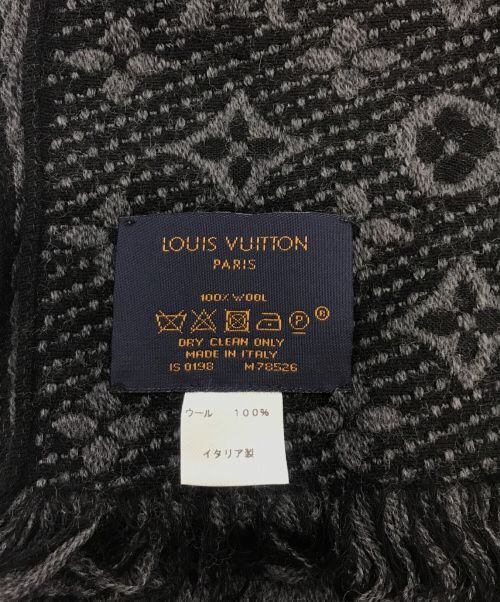 LOUIS VUITTON（ルイ ヴィトン）LOUIS VUITTON (ルイ ヴィトン) エシャルプ・モノグラム クラシック グレーの古着・服飾アイテム