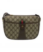 GUCCIグッチ）の古着「[古着]GGスプリーム ショルダーバッグ」｜ブラウン