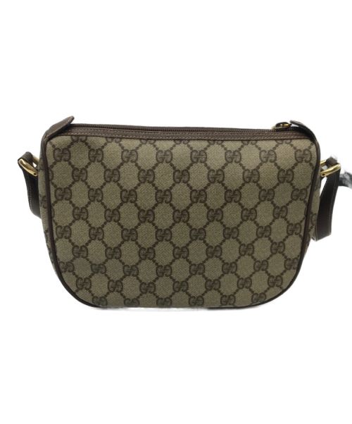 GUCCI（グッチ）GUCCI (グッチ) [古着]GGスプリーム ショルダーバッグ ブラウンの古着・服飾アイテム