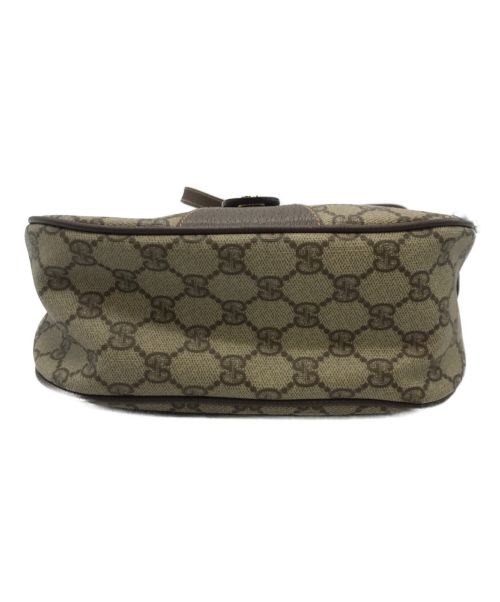 GUCCI（グッチ）GUCCI (グッチ) [古着]GGスプリーム ショルダーバッグ ブラウンの古着・服飾アイテム