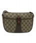 GUCCI（グッチ）の古着「[古着]GGスプリーム ショルダーバッグ」｜ブラウン
