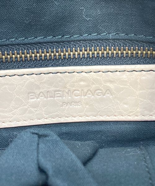 BALENCIAGA（バレンシアガ）BALENCIAGA (バレンシアガ) クラシックフィットショルダーバッグ ピンクの古着・服飾アイテム