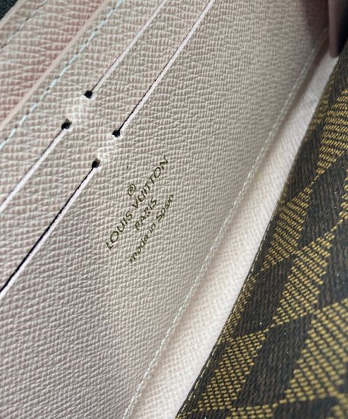 LOUIS VUITTON（ルイ ヴィトン）LOUIS VUITTON (ルイ ヴィトン) ポルトフォイユ・クレマンス ローズ・バレリーヌの古着・服飾アイテム