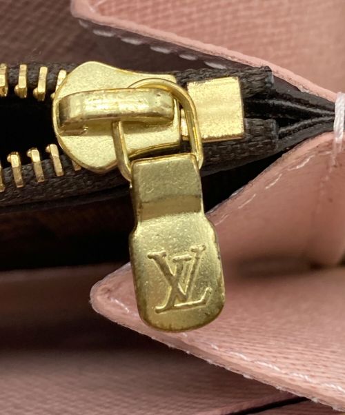 LOUIS VUITTON（ルイ ヴィトン）LOUIS VUITTON (ルイ ヴィトン) ポルトフォイユ・クレマンス ローズ・バレリーヌの古着・服飾アイテム