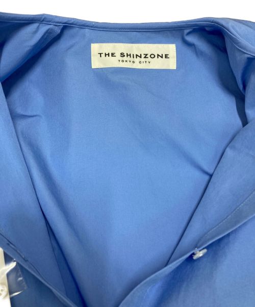 THE SHINZONE（ザ シンゾーン）THE SHINZONE (ザ シンゾーン) コットンフリルセーラーカラーブラウス ブルー サイズ:34の古着・服飾アイテム