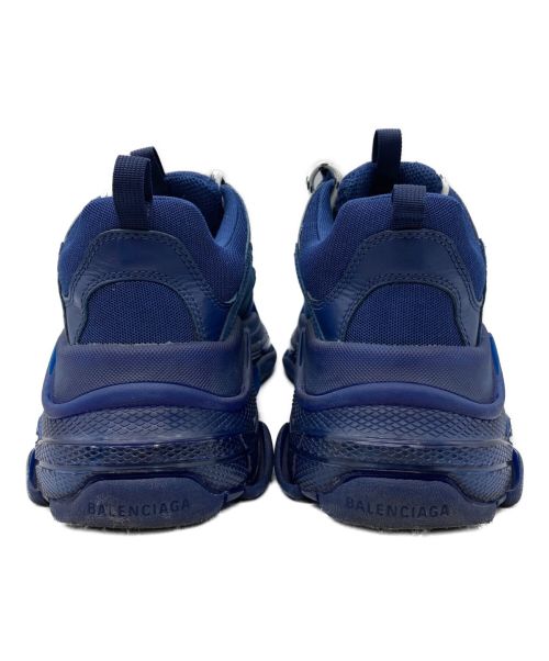 BALENCIAGA（バレンシアガ）BALENCIAGA (バレンシアガ) TRIPLE S ネイビー サイズ:US9の古着・服飾アイテム